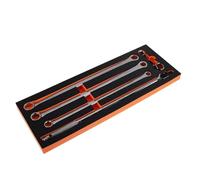Perfeclan Llave Automotriz Juego Estrella Llave L Encastre Herramienta Manual Conjunto Completo Material Robusto Adecuada para Ajustes de Suspensión Labores Bajo Carrocería