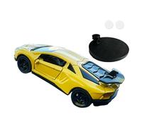 Perfeclan Mini Modelo de Coche, Consola Central, decoración, 1/64, vehículo, y Seguimiento, derrape, Accesorios automotrices, decoración del Tablero del, Amarillo