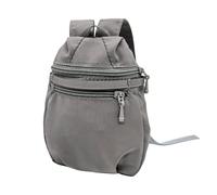 Perfeclan Mochila para Figura de acción a Escala 1/6, de Tela, Ideal para Disfraces Masculinos. Mini Mochila de Moda para Exteriores. Modelo en Miniatura para, Gris