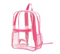 perfeclan Mochila Transparente Bolsa de Maquillaje portátil Impermeable Bolsa de Almacenamiento Ligera Bolsa de Aseo de Viaje para Oficina natación Concierto,