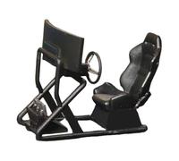 Perfeclan Modelo de Asiento de simulador de Carreras a Escala 1:64, Miniatura para escenas de coleccionista, dioramas y maquetas de, Negro