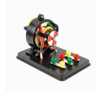 perfeclan Motor de Inducción Trifásico Dispositivo Educativo Maqueta Docente Equipo de Electricidad con Construcción Visible y Bornes Adecuado para Enseñanza de