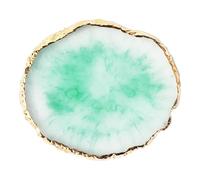 perfeclan Paleta para Decoración de Uñas, Placa para Mezclar Uñas, Soporte para Uñas, Herramienta de Exhibición, Paleta de Pintura Artística para Uñas Decorativ, Verde