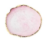 perfeclan Paleta para Decoración de Uñas, Placa para Mezclar Uñas, Soporte para Uñas, Herramienta de Exhibición, Paleta de Pintura Artística para Uñas Decorativ, Rosa