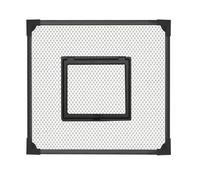 Perfeclan Pantalla para Acuario Multifunción Incluye Red Cubierta de Tanque Tapa Protectora Malla Antibrincos y Red para Evitar Escapes de Poliéster, 30x30cm