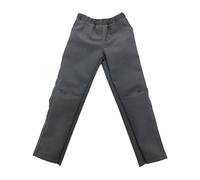 Perfeclan Pantalones de Vestir para Figuras de acción 1:6 para Hombre, de Tela, Mini, Casuales, Pantalones de Moda, Accesorios de Disfraz para muñecos de 12, Gris