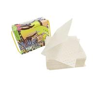 perfeclan Papeles permanentes de 200pcs, papel final, caja de papel permanente de pulsera, herramienta de peluquería transpirable, herramienta de salón para el, Papeles de Permanente
