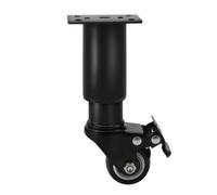 Perfeclan Pata Niveladora con Rueda Resisn Pata Mueble con Rueda Práctico Herraje para Eniastas l Bricolaje, 14-17cm
