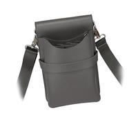 perfeclan Peinado POUSO de SEGURA PEDIDA BOLSOR de PEDIDA PU Estilista Salón Spa Bag Tool Herramientas Bolsas Bag Barber Balles Bagber, Gris