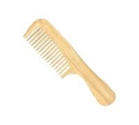 perfeclan Peine para desenredar el cabello, peine para champú, peine alisador de bambú, peine de peluquería para mujeres y hombres, cabello mojado, cabello
