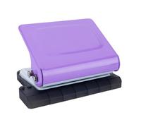 perfeclan Perforadora de 10 agujeros, Perforadora de papel, Perforadora, Manual, Manual, Perforadora de papel, Violeta