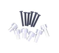 Perfeclan Piezas de reparación para carrocería de de Carcasa del Coche RC, pilares elevados, Soporte de elevación del Pilar, Aumento de Altura