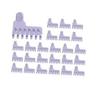 perfeclan Pinzas rizadoras para raíz del cabello, herramientas de estilismo, de salón multiusos, accesorio de repuesto para hombres y mujeres, 25pcs L 3.1cmx4.1cm