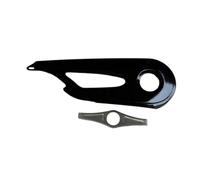 Perfeclan Protector de Cadena Universal para Bicicletas de 26", fácil instalación, Protector de Cadena para Ciclismo, Negro