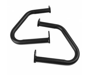 perfeclan Protector de r para cicleta Barra de Defensa Protector de Chasis Parachoques Tubular Protector Lateral Se Ajusta al Contorno de un Aspecto, Negro