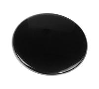 perfeclan Reemplazo de parche de tambor Piezas de instrumentos de percusión Caja montada externamente Control de tono Piel de tambor, Negro, 12inch