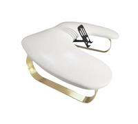 perfeclan Reposabrazos para Uñas, Almohada de Mano, Reposabrazos para Uso de Salón de Belleza, Elegante, 44 x 29 x 15 cm, Piel Sintética, con Soporte para Teléfono