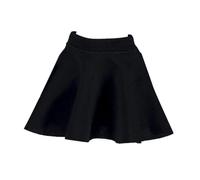 Perfeclan Ropa para Figuras de acción a Escala 1:12, Accesorios para Disfraces de muñecas, Falda de Tela, Ropa en Miniatura de Moda para muñecas Femeninas de 6, Negro