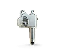 Perfeclan Rueda Hidráulica para Montacargas Rueda Transpaleta Rodillo Repuesto con Brazo Oscilante y Barra Cilíndrica Horizontal Estabilidad Estructural, 3 Toneladas, Eje 55mm