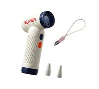 perfeclan Secador de cabello de viaje secado rápido multipropósito pequeño mini aspiradora 3 energía eólica ajustable para la limpieza del sofá al aire libre, Azul