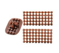 Perfeclan Sellos de Letras de Arcilla, Herramienta de estampación, Herramientas de cerámica, Mini Sellos de Letras, números y Alfabeto, estampador de Fondant