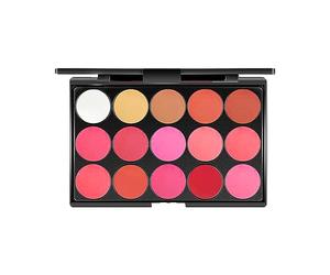 perfeclan Set de Labiales, Maquillaje, Brillos de Labios en Textura Mate, Paleta de Maquillaje No Adherente, 15 Tonos para Regalo Especial, Estilo B