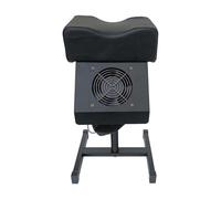 perfeclan Silla de Pedicura Ergonómica Profesional, Reposapiés Portátil para El Trabajo, La Oficina Y El Spa, Negro