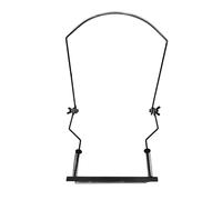 perfeclan Soporte de Armónica para Cuello, Estándar Industrial, Ajustable, Práctico, con Almohadillas Antirayaduras para Estudiantes, Músicos Y Adultos, Negro