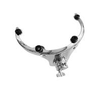 perfeclan Soporte de borde de suspensión para tambor Tom, accesorio de juego de batería resistente, soporte de percusión de tambor Tom de metal para tambor, 12 pulgadas