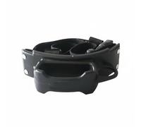 perfeclan Soporte de Caña de Pescar Cinturón Porta Caña Arnés Funda Fijación Segura y Manos Libres con Cinturón Flexible Nylon Metal Adecuado para Pesca en Ría Pantano Largas