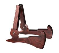 perfeclan Soporte de Guitarra Plegable, Soporte Versátil para Guitarra, Accesorio para Instrumentos Musicales, Guitarras Acústicas Y Eléctricas, para Uso en Cas, Marrón Oscuro