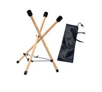 perfeclan Soporte de tambor del tambor handpan con bolsa de almacenamiento no slip portátil estable estable trípode de tambor etéreo para actuaciones en el, M