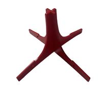 perfeclan Soporte de trompeta Músicos de trípode de la base estable Músicos de regalo de regalos Suministros de flauta de trompeta de trompeta resistente, Rojo