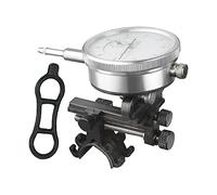 Perfeclan Soporte para alineación de Ruedas de Bicicleta, Soporte para alineación de neumáticos de Bicicleta, Soporte de calibración multifunción fácil de Usar, Negro con Calibre