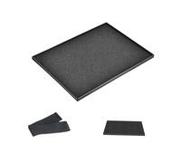 perfeclan Soporte para bandeja de proyector, soporte de almacenamiento, soporte de uso general, bandeja de almacenamiento portátil, bandeja para salas de, T10 34x24cm