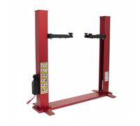 Perfeclan Soporte para Vehículo de Simulación de Elevación para Coches RC Dos Columnas Modelo Robusto y Funcional Adecuado para Hogar Exposición, Rojo