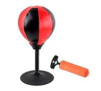 perfeclan Speedball de Boxeo Infantil Set Pelota Golpeo Bolsa Velocidad Sacador Estrés con y Bomba para Inflado Fácil Apto para Oficina Estudio Entrenamiento Juego de Mesa Interior, Sin Guantes