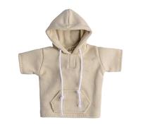 Perfeclan Sudadera con Capucha para Hombre a Escala 1/12, Ropa Resistente, decoración, Disfraz para muñeca de 6 Pulgadas, Regalos multifuncionales, Tela, Caqui