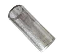 Perfeclan Supresor de chispas para Chimenea, Filtro de Tubo de Chimenea, supresor de chispas para Tubo de Estufa, Malla de Chimenea para Estufa de leña para, 10cmx6.3cmx45cm