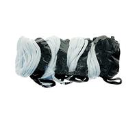 Perfeclan Tejiendo Loom Loops Potholder Loops Loom Loops Múltiples Colores Tejiendo Telar Juguetes para niños Adultos Principiantes DIY Artesanía, Negro Blanco 192PCS