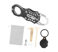 Perfeclan Tester Equipo Portátil Autenticidad Kit Monedas Accesorios Oro Prueba Resonancia Compacto Fácil Transporte Adecuado para