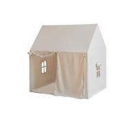 perfeclan Tienda de Juegos Infantil Carpa de Juego para Niños Casa Interior con Cortina Frontal Tela Piel de Melocotón Adecuada para Historias Relajación Después del Colegio Hogar