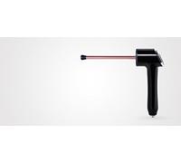 PERFECT BEAUTY Rizador de Pelo Iron Squad 11 Ø Profesional de Titanio - Mango ergonómico de 90º - Barril de 11mm, Color Negro