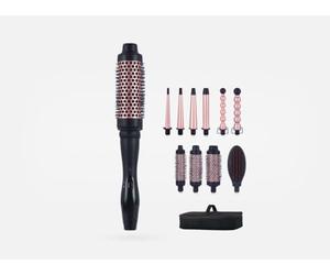 PERFECT BEAUTY Set DE TENACILLAS Y CEPILLOS 10 EN 1 Wake EFFECTA