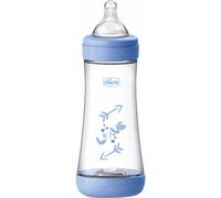 Chicco Biberón Perfect Tetina de silicona 4M+ 300 ml Azul