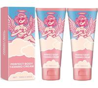 Perfect Body Tanning Cream, Intensive Tanning Luxe Cream, Sunbed Cream, Tan Accelerator, Self Tanner Oil, Achieve A Natural Tanning, Fast tanning, for All Skin Types (2pcs)