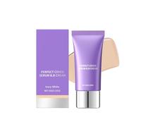 Perfect Cover Serum BB Cream, una crema hidratante con color para el rostro, una base de maquillaje mate ligera y de cobertura total con un acabado natural, ideal para todo tipo de piel