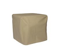 PERFECT DUST COVER, The Funda acolchada beige compatible con Emeril Lagasse Power Air Freidora 360 modelo S - AFO-001 tamaño estándar para horno tostador, doble costura y cubierta impermeable