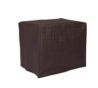 PERFECT DUST COVER, The Funda de algodón marrón compatible con Emeril Lagasse Power Air Freidora 360 modelo S - AFO-001 tamaño estándar para horno tostador, doble costura y cubierta impermeable