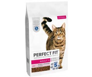 PERFECT FIT Adult 1+: pienso seco para gatos adultos con alto contenido en salmón, 7 kg
